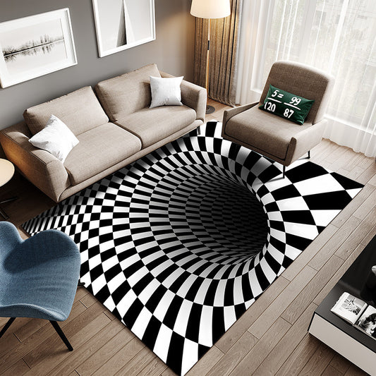Exclusive For Cross-border Rectangular Visual Geometric Carpet Living Room