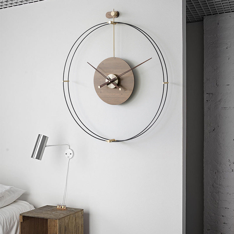 Fashion Spanish Nordic Light Luxury Wall Clock