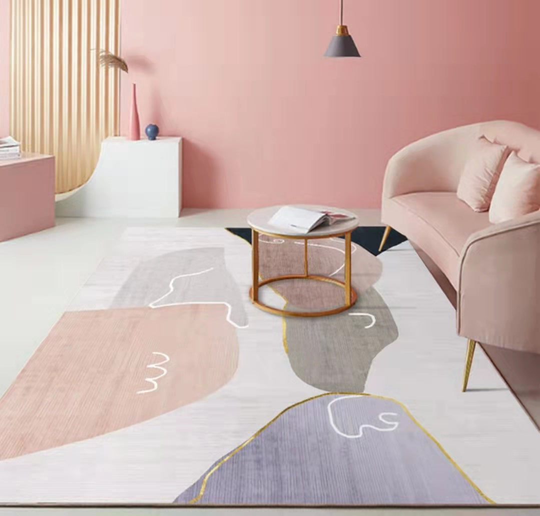 Premium Sofa Carpet Living Room Simple Grey