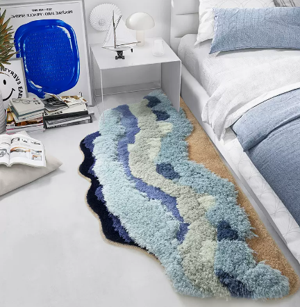 Plush Cat Feeling Living Room Carpet Bedroom Bedside Blanket