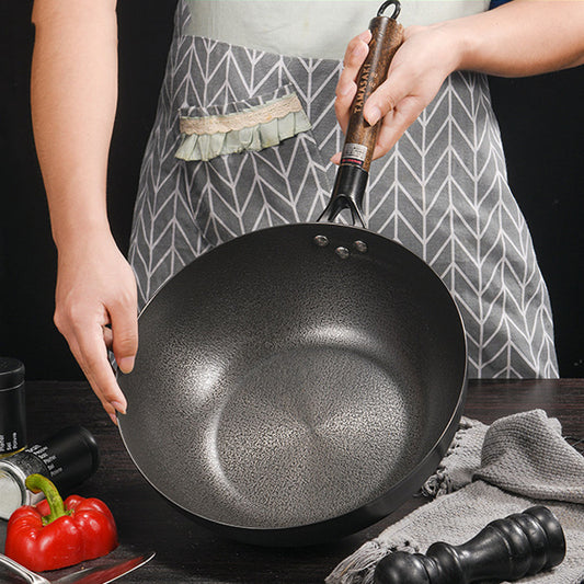 Thick Bottom Uncoated Non-Stick Nonstick Pan
