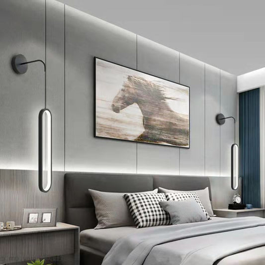 Modern,  Minimalist, Bedside Wall Lamp, Living Room Wall Light Bulb, Nordic Minimalism