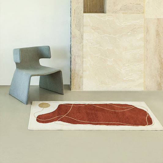 Nordic Light Luxury Abstract Art Minimalist Carpet