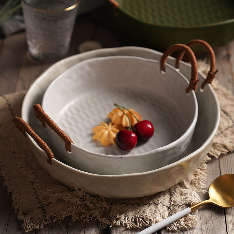 Handmade Ceramic Vegetable Fruit Plate