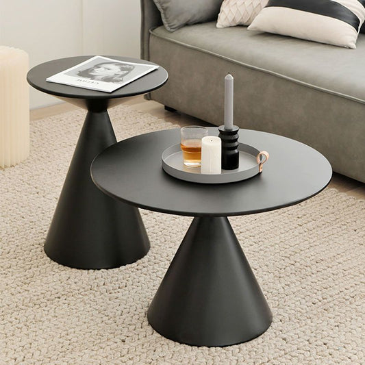 Round Tea Table Combination Simple Living Room Side A Few Sofa Side Bedroom Bedside Cabinet