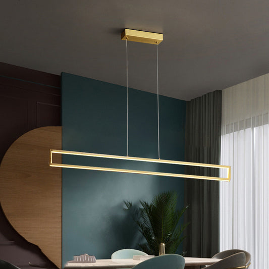 Extremely Simple And Luxurious All Copper Design Art Lighting
